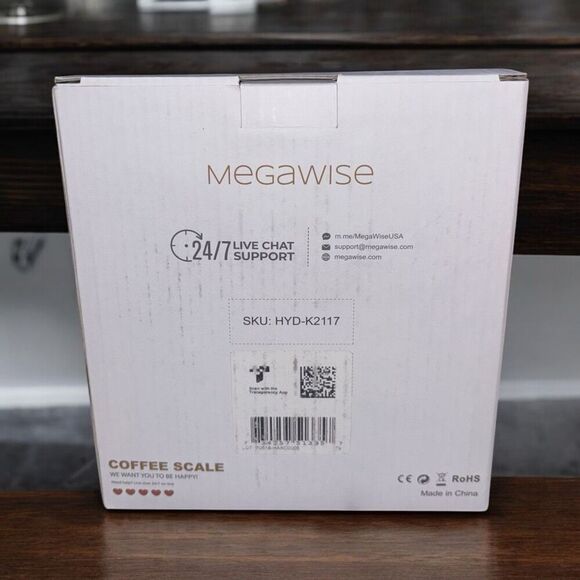 MEGAWISE High Precision Coffee Scale with Timer - Picture 3 of 5